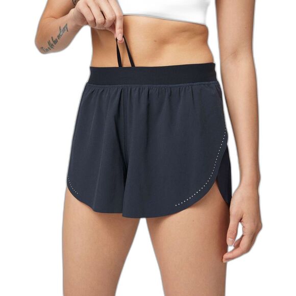 Lululemon Find Your Pace Lined High-Rise Short 3" *True Navy - Picture 3 of 9